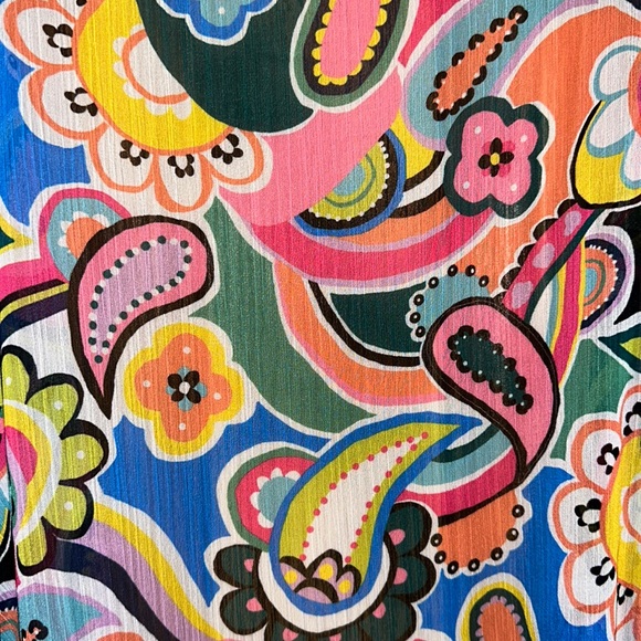 Bleu Rod Beattie Chiffon Cover Up Perfect Condition - Picture 6 of 7